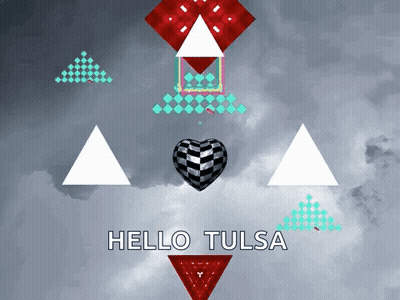 Hello Tulsa With Heart GIF