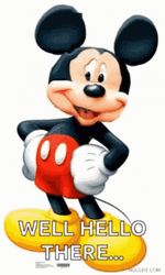 Hello Wednesday Mickey Mouse GIF