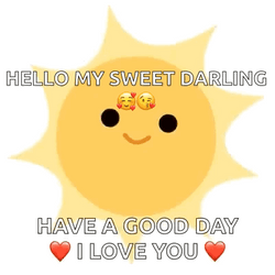 Hello Wednesday Smiling Mister Sun GIF