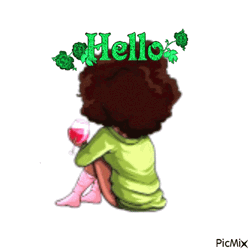 Hello Wednesday Wine Down GIF
