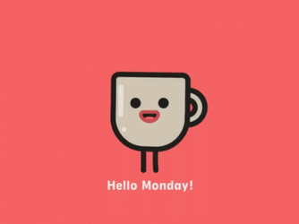 Hello Welcome To Monday Dancing Cup GIF