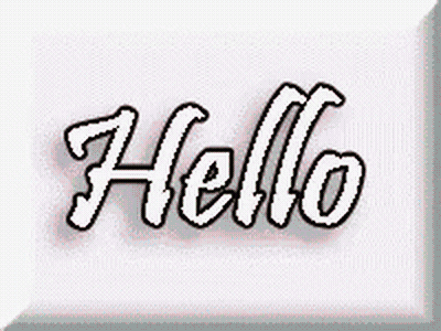 Hello Word GIF