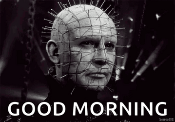 Hellraiser Good Morning GIF