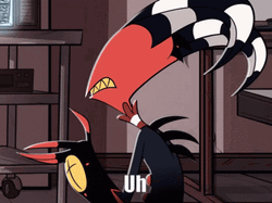 Helluva Boss Blitzo Excuse Me GIF