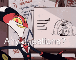 Helluva Boss Series Blitzo Any Questions  GIF