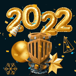 Helmet Hero Happy New Year 2022