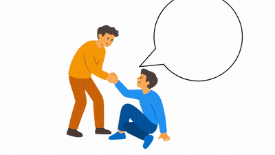 Help And Support – Helping Someone In Need GIF