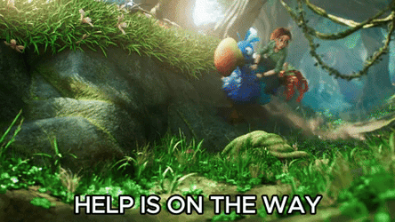 Help Is On The Way Dear Running Bird GIF