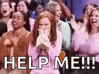 Help Me Mean Girls Hyperventilating GIF