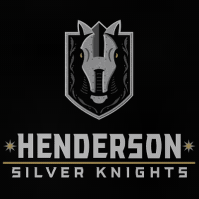 Henderson Silver Knights Logo With Horse Head GIF