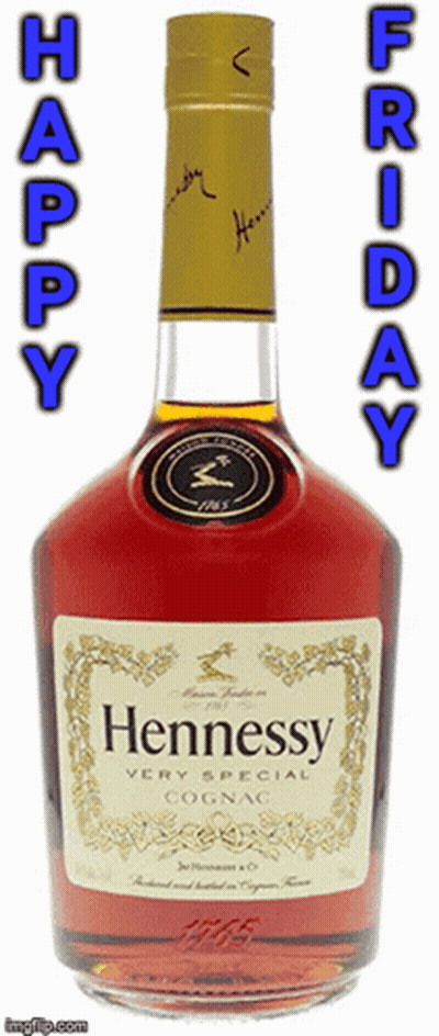 Hennessy Very Special Cognac Happy Friday Greeting GIF