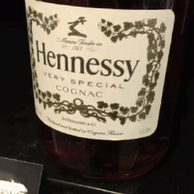 Hennessy Very Special Cognac White Label GIF