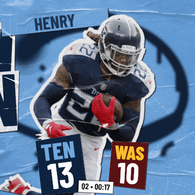 Henry Running With Football GIF