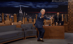 Henry Winkler Crazy Dancing On Tonight Show GIF