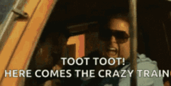 Here Comes The Crazy Train GIF