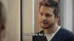 Here For You Matt Czuchry The Resident GIF