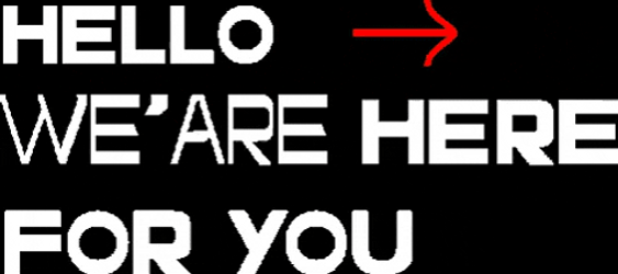 Here For You Premium Vector Art GIF