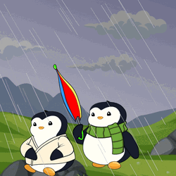 Here For You Sweet Pudgy Penguins GIF