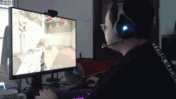 Here I Am Playing Video Game GIF