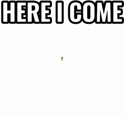 Here I Come Bubble Poster