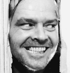 Here's Johnny Stephen King Film Grin GIF