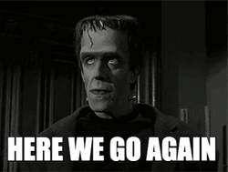 Here We Go Again Monster GIF