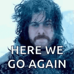 Here We Go Again Winter Is Coming GIF
