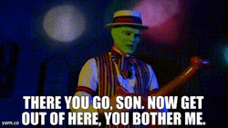 Here You Go The Mask Jim Carrey GIF
