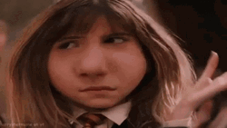 Hermione Fish Eye Effect GIF