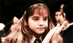 Hermione Granger Fake Slow Clap Clapping Hands Applause  GIF