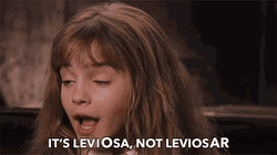 Hermione Granger It's Leviosa  GIF