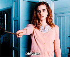Hermione Granger Obliviate GIF
