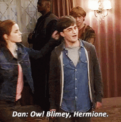 Hermione Granger Oh Blimey GIF