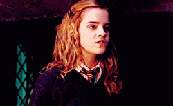 Hermione Granger Realizing Something GIF
