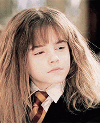 Hermione Granger Shook GIF