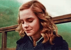 Hermione Granger Slowly Smiling GIF
