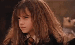 Hermione Granger Unamused GIF