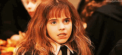 Hermione Rude Facial Expression GIF