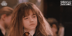 Hermione Shocked By Explosion GIF