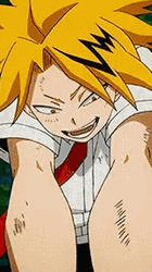 Hero Academia Denki Amazing Electric Power GIF