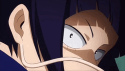 Hero Academia Kyoka Denki Fighting GIF