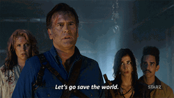Hero Bruce Campbell Ash Vs Evil GIF