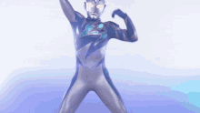 Hero Ultraman Blue Power Pose
