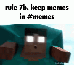 Herobrine Cube Form Airborne GIF