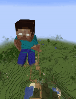 Herobrine Gangnam Style Dance Move GIF