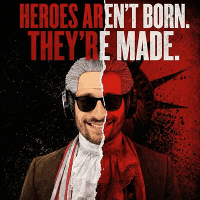 Heroes Aren't Born They're Made Poster GIF