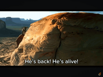 Hes Back Hes Alive Optimus Is Here GIF