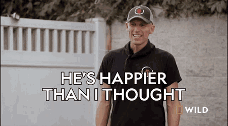 Hes Happier Than I Thought It Was Gonna Be Matt Beisner GIF