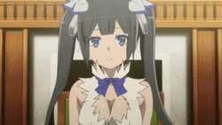 Hestia DanMachi  Anime Thumbs Up GIF