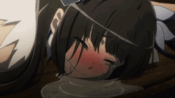 Hestia DanMachi Sad Crying GIF